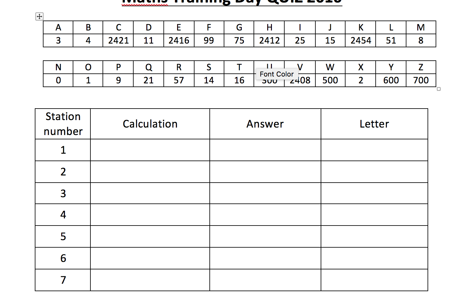 QR codes in Maths – a quick win! – Dan Oakes